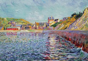 Port-en-Bessin, Calvados, c.1884 by Paul Signac